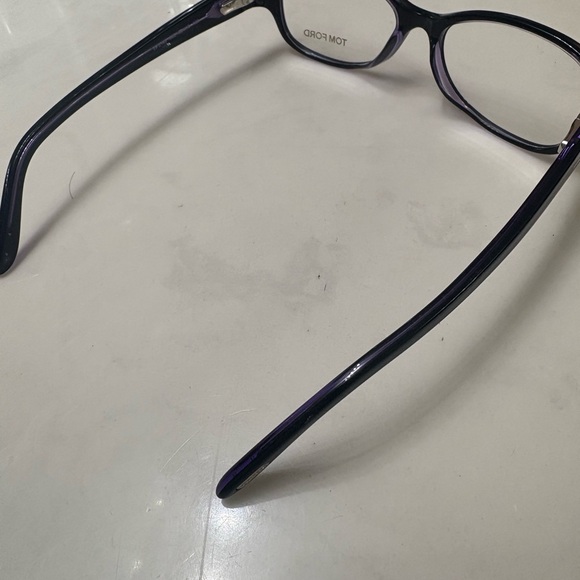 Tom Ford Purple and Black Eyeglasses - Picture 5 of 8